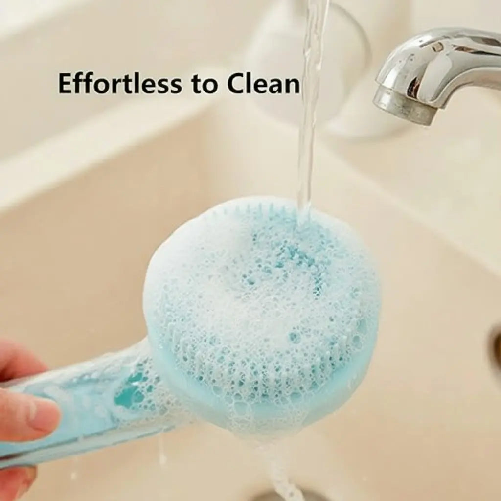 2026 Professional Dual-Function Pet Bath and Grooming Brush with Integrated Shampoo Dispenser, Ergonomic Non-Slip Handle, and De-Shedding Tools for Enhanced Canine and Feline Care, Promoting Fur Cleaning and Circulation for Home Use