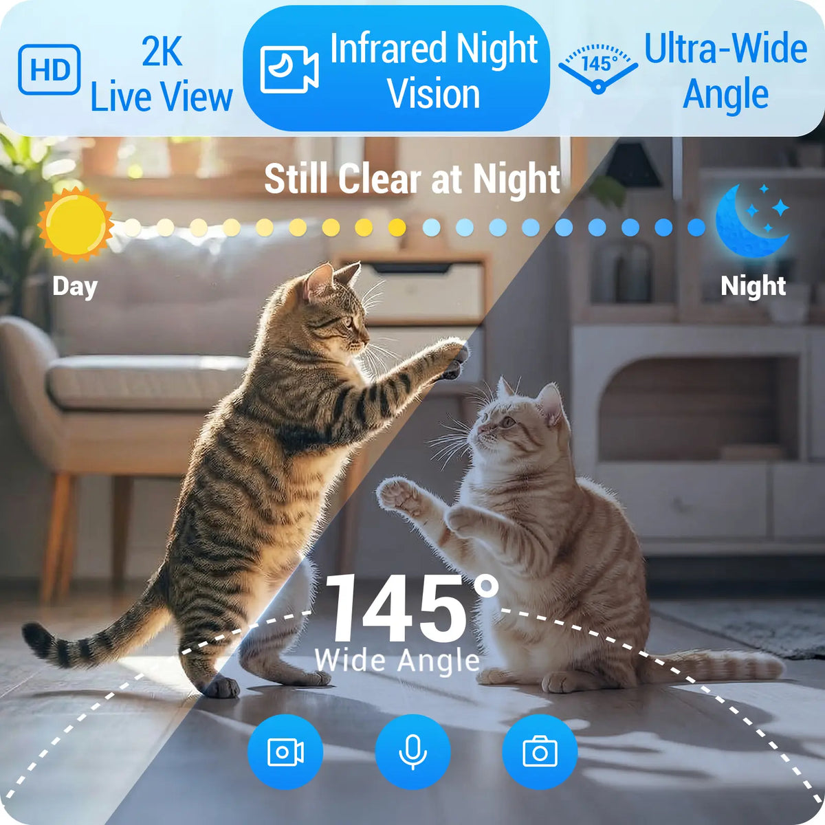 Frienhund Smart Pet Feeder with Dual Cameras - 7L Capacity, 1080P HD Monitoring, Night Vision, Slow Feed Mode, App Control, Timed and Portion Feeding, Dual Stainless Steel Bowls for Multi-Pet Households