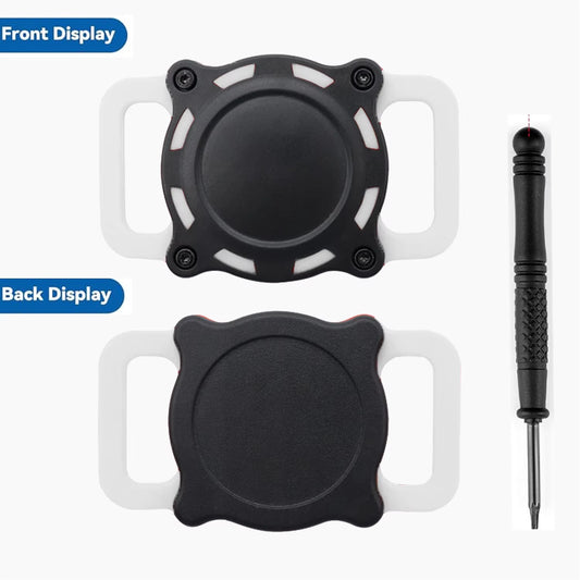 Premium Waterproof Airtag Holder for Dog Collars - Shockproof, Ultra-Durable Plastic and Silicone Protective Case