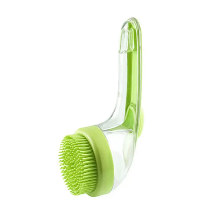 2026 Professional Dual-Function Pet Bath and Grooming Brush with Integrated Shampoo Dispenser, Ergonomic Non-Slip Handle, and De-Shedding Tools for Enhanced Canine and Feline Care, Promoting Fur Cleaning and Circulation for Home Use